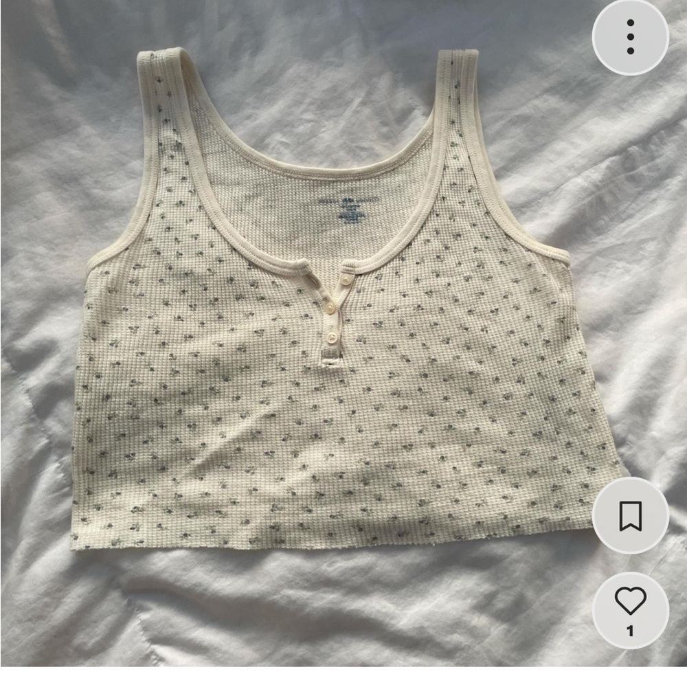 Brandy Melville Floral tank